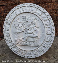 Load image into Gallery viewer, Aztec Mayan Lintel 17 Yakchilan Zodiac Artifact Carved Sculpture Statue 14" www.Neo-Mfg.com