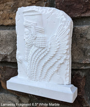 Load image into Gallery viewer, Historical Assyrian Shedu Persian winged bull Guardian of Persepolis relief sculpture ancient replica Sculpture www.Neo-Mfg.com 6.5"