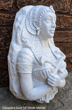 Load image into Gallery viewer, Egyptian Cleopatra fragment torso Sculptural wall relief bust www.Neo-Mfg.com 14"