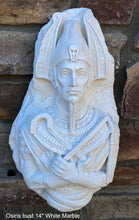 Load image into Gallery viewer, Egyptian Osiris fragment torso Sculptural wall relief bust www.Neo-Mfg.com 14"