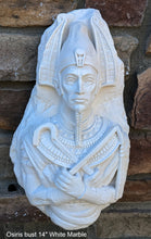 Load image into Gallery viewer, Egyptian Osiris fragment torso Sculptural wall relief bust www.Neo-Mfg.com 14"