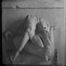 Load image into Gallery viewer, Roman Greek Parthenon Metope II Stone Carving Sculpture Wall relief 17" www.Neo-Mfg.com
