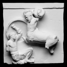 Load image into Gallery viewer, Roman Greek Parthenon Metope IV Stone Carving Sculpture Wall relief 17" www.Neo-Mfg.com