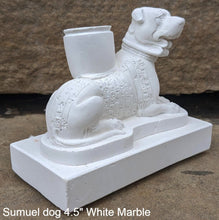 Load image into Gallery viewer, Assyrian Sumuel dog Persian art Sculpture 4.5" www.Neo-Mfg.com