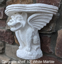 Load image into Gallery viewer, Gargoyle shelf sculpture wall plaque 10" www.NEO-MFG.com