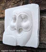 Load image into Gallery viewer, History Egyptian Owl Sculptural wall relief www.Neo-Mfg.com 4.5" k5