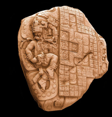 Aztec Maya Quiriqua alter O Artifact Carved Sculpture Statue 14