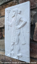 Load image into Gallery viewer, Roman Greek Sacello di Venere Herculaneum Warrior Stone Carving Sculpture Wall Frieze tall www.Neo-Mfg.com