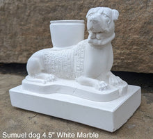 Load image into Gallery viewer, Assyrian Sumuel dog Persian art Sculpture 4.5" www.Neo-Mfg.com