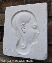 Load image into Gallery viewer, History Egyptian Child god Sculpture museum reproduction art www.Neo-Mfg.com home decor relief 10.75"