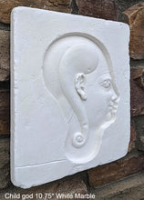 Load image into Gallery viewer, History Egyptian Child god Sculpture museum reproduction art www.Neo-Mfg.com home decor relief 10.75"