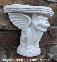 Load image into Gallery viewer, Gargoyle shelf sculpture wall plaque 10" www.NEO-MFG.com