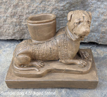 Load image into Gallery viewer, Assyrian Sumuel dog Persian art Sculpture 4.5" www.Neo-Mfg.com
