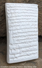 Load image into Gallery viewer, Babylonian cuneiform Conferring Freedom slave family Sculpture www.Neo-Mfg.com Mesopotamia Museum Reproduction C7