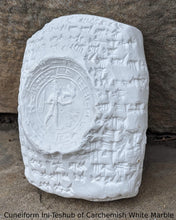 Load image into Gallery viewer, Babylonian cuneiform Ini-Teshub of Carchemish Sculpture www.Neo-Mfg.com Mesopotamia Museum Reproduction