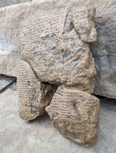 Load image into Gallery viewer, Babylonian Cuneiform Epic Gilgamesh Mesopotamia Sculptural relief carving www.Neo-Mfg.com Museum Reproduction