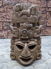Load image into Gallery viewer, History Aztec Maya Chacmool Jaguar glyph Artifact mask Sculpture Statue www.Neo-Mfg.com 8"