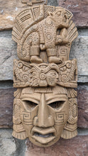 Load image into Gallery viewer, History Aztec Maya Jaguar Thunderbird glyph Artifact mask Sculpture Statue www.Neo-Mfg.com 8.5"