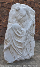 Load image into Gallery viewer, Roman Greek Nike from Acropolis Samothrace Wall High Relief Winged Victory Sculpture Statue 14.5" Tall www.Neo-Mfg.com home decor
