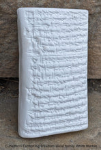 Load image into Gallery viewer, Babylonian cuneiform Conferring Freedom slave family Sculpture www.Neo-Mfg.com Mesopotamia Museum Reproduction C7