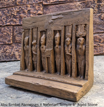 Load image into Gallery viewer, History Egyptian Abu Simbel Ramesses II Nefertari Temple Artifact Sculpture Statue 8" www.Neo-Mfg.com wall or table