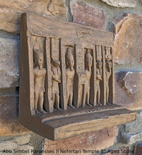 Load image into Gallery viewer, History Egyptian Abu Simbel Ramesses II Nefertari Temple Artifact Sculpture Statue 8" www.Neo-Mfg.com wall or table