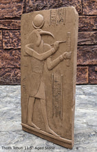 Load image into Gallery viewer, History Egyptian God Thoth Tehuti Sculptural wall relief www.Neo-Mfg.com 11.5" e8