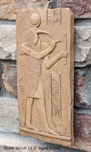 Load image into Gallery viewer, History Egyptian God Thoth Tehuti Sculptural wall relief www.Neo-Mfg.com 11.5" e8