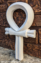 Load image into Gallery viewer, Egyptian Ankh artifact carving sculpture statue 12.125" www.NEO-MFG.com