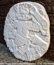 Load image into Gallery viewer, Aztec Maya Artifact Coyolxauhqui Moon goddess Sculpture Statue 16.25" Tall www.Neo-Mfg.com home decor art