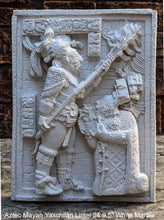 Load image into Gallery viewer, Aztec Mayan Yaxchilán Lintel 24 Sculpture 9.5" www.Neo-Mfg.com Plaque relief carving