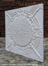 Load image into Gallery viewer, Egyptian Dendera Zodiac CALENDAR Sculptural wall relief plaque 12&quot; Museum Quality www.Neo-Mfg.com
