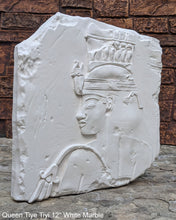Load image into Gallery viewer, History Egyptian Queen Tiye Tiyi Fragment Sculptural wall relief plaque www.Neo-Mfg.com 12" Museum reproduction