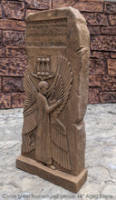 Load image into Gallery viewer, Babylonian Cyrus great four-winged genius Mesopotamia Pasargadae Sculptural relief carving www.Neo-Mfg.com Museum Reproduction 14"