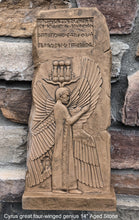 Load image into Gallery viewer, Babylonian Cyrus great four-winged genius Mesopotamia Pasargadae Sculptural relief carving www.Neo-Mfg.com Museum Reproduction 14"