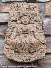 Load image into Gallery viewer, Aztec Mayan The Great Turtle P Stelae Quirigua 14" wall sculpture statue plaque www.NEO-MFG.com