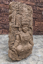 Load image into Gallery viewer, Aztec Mayan The Great Turtle P Stelae Quirigua 14" wall sculpture statue plaque www.NEO-MFG.com