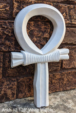 Load image into Gallery viewer, Egyptian Ankh artifact carving sculpture statue 12.125" www.NEO-MFG.com