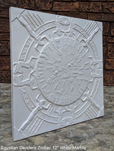 Load image into Gallery viewer, Egyptian Dendera Zodiac CALENDAR Sculptural wall relief plaque 12&quot; Museum Quality www.Neo-Mfg.com
