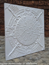 Load image into Gallery viewer, Egyptian Dendera Zodiac CALENDAR Sculptural wall relief plaque 12" Museum Quality www.Neo-Mfg.com