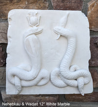 Load image into Gallery viewer, Egyptian Nehebkau & Wadjet 2 Serpents Artifact Carved Sculpture Statue 12" www.Neo-Mfg.com Museum reproduction
