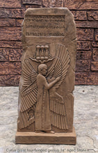 Load image into Gallery viewer, Babylonian Cyrus great four-winged genius Mesopotamia Pasargadae Sculptural relief carving www.Neo-Mfg.com Museum Reproduction 14"