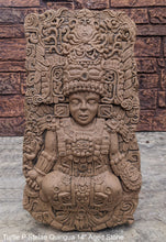 Load image into Gallery viewer, Aztec Mayan The Great Turtle P Stelae Quirigua 14" wall sculpture statue plaque www.NEO-MFG.com