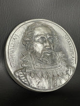 Load image into Gallery viewer, William Shakespeare bust wall sculpture Plaque relief www.Neo-M.com 5.75"