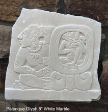 Load image into Gallery viewer, History Aztec Mayan Palenque Glyph Sculptural wall relief plaque 8" www.Neo-Mfg.com