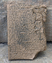 Load image into Gallery viewer, Babylonian cuneiform Culinary recipes Sculpture www.Neo-Mfg.com Mesopotamia Museum Reproduction