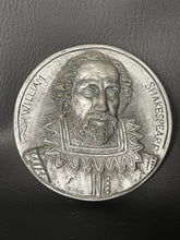 Load image into Gallery viewer, William Shakespeare bust wall sculpture Plaque relief www.Neo-M.com 5.75"