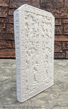Load image into Gallery viewer, History Aztec Mayan sarcophagus of king K’inich Janaab’ Pakal wall plaque art 10" www.Neo-Mfg.com