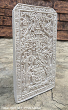 Load image into Gallery viewer, History Aztec Mayan sarcophagus of king K’inich Janaab’ Pakal wall plaque art 6" www.Neo-Mfg.com