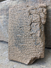 Load image into Gallery viewer, Babylonian cuneiform Culinary recipes Sculpture www.Neo-Mfg.com Mesopotamia Museum Reproduction